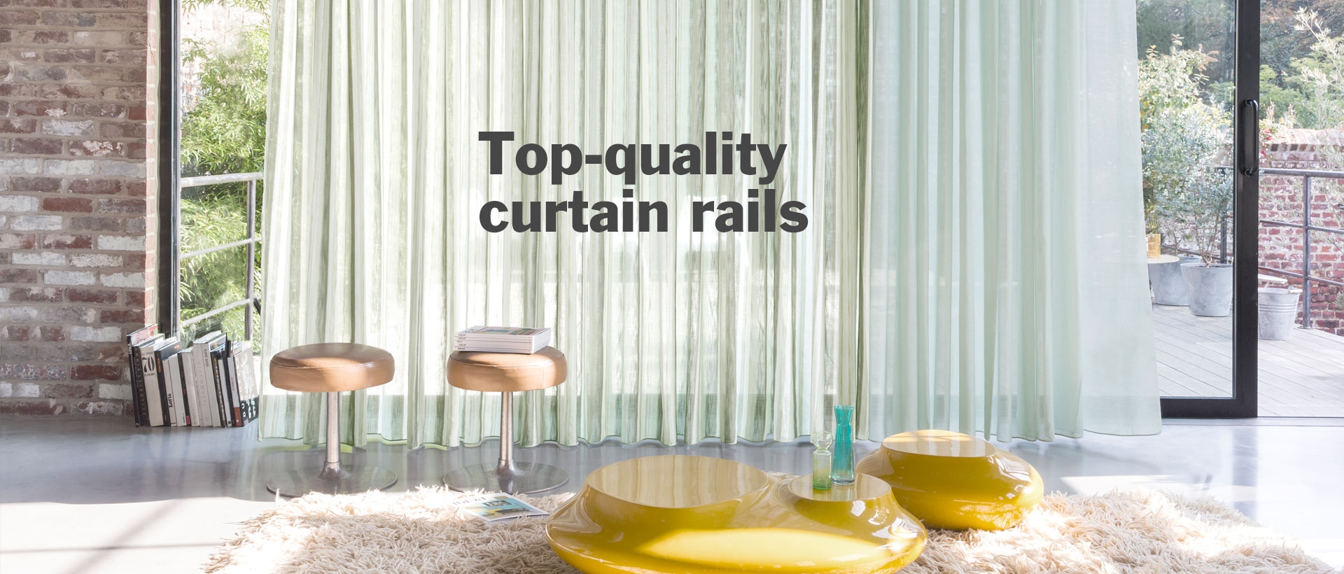 Top quality curtain rails