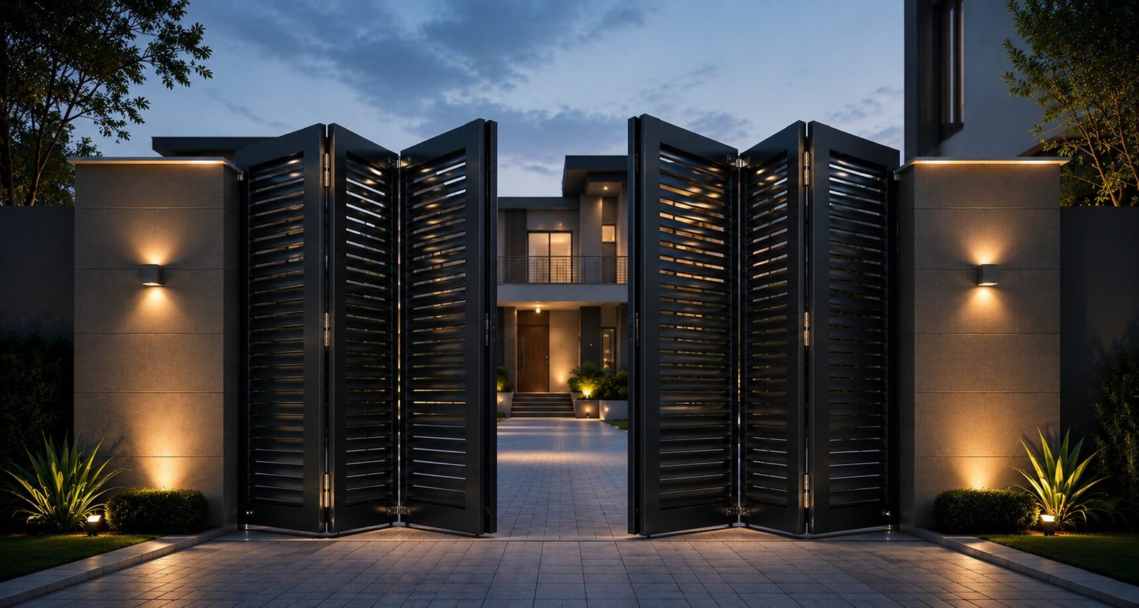 Automatic Bi-fold Gate