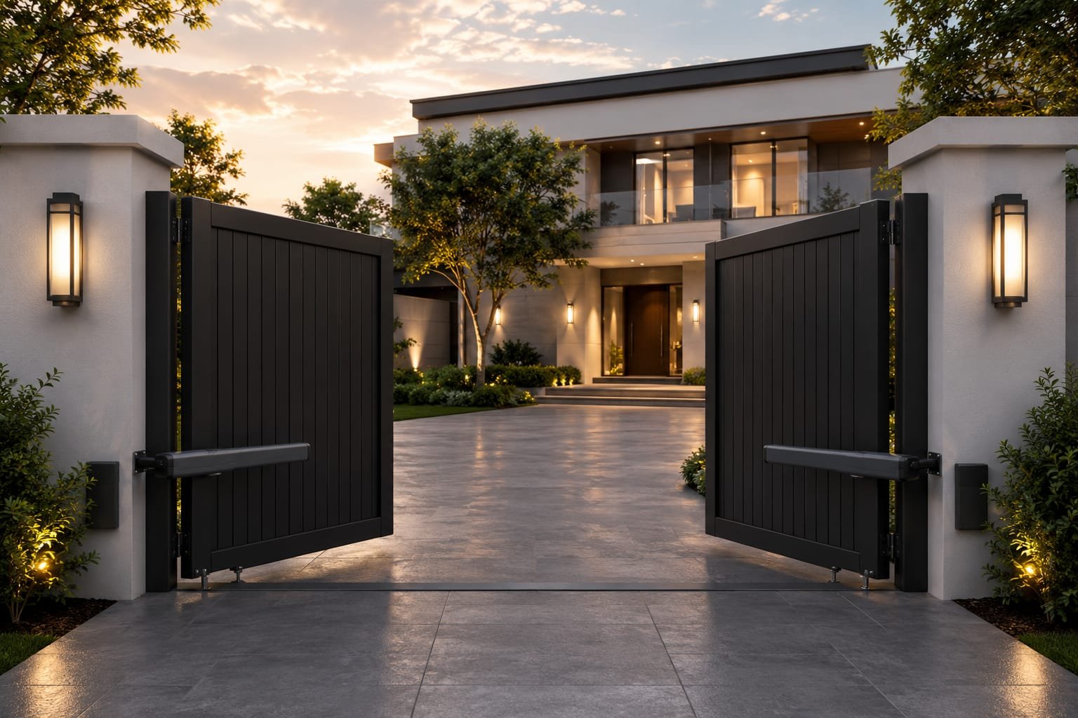 Automatic swing gate motor for homes and businesses